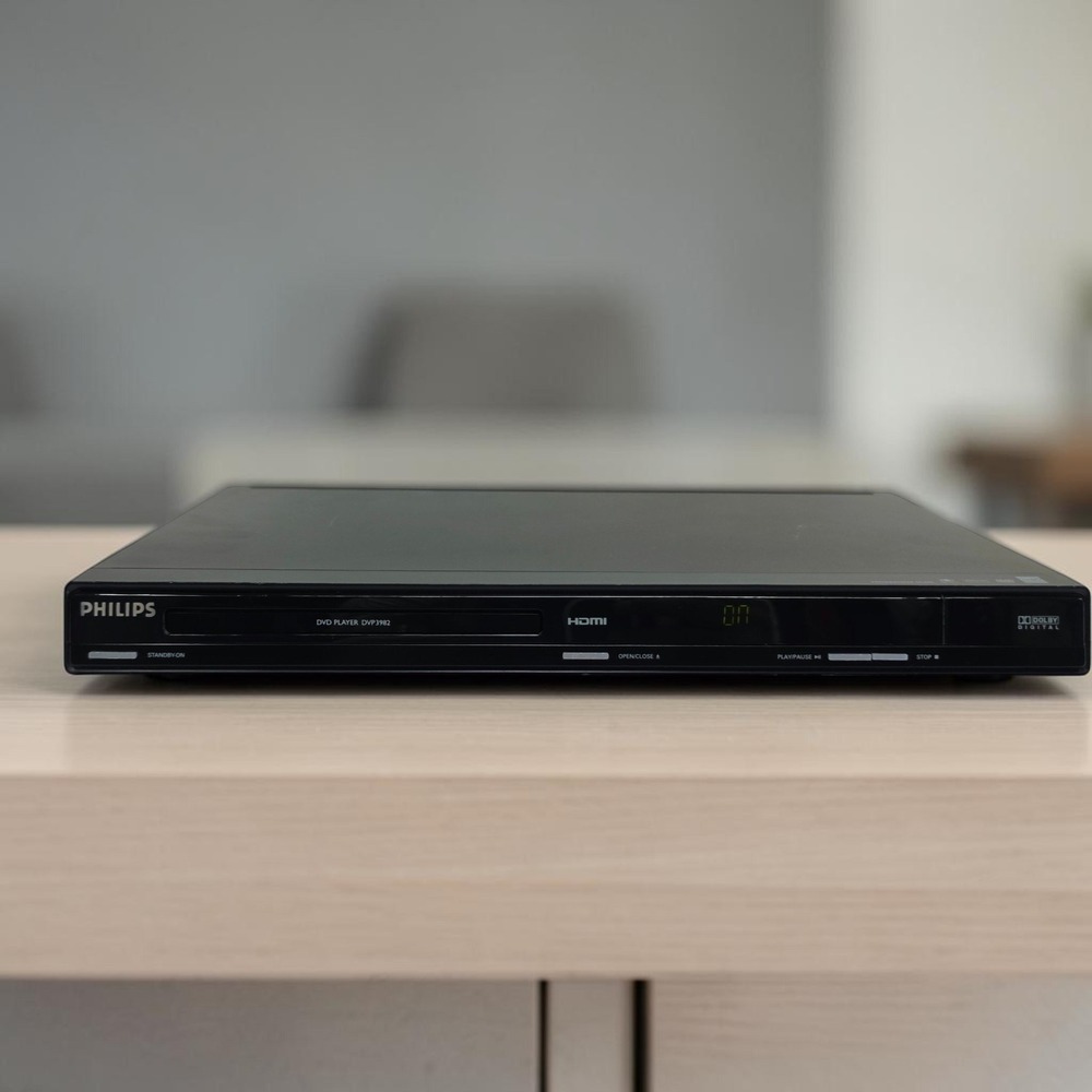 Philips DVP3982 HDMI DVD Player 1080p Upscaling Dolby Digital Black DVP3982/F7